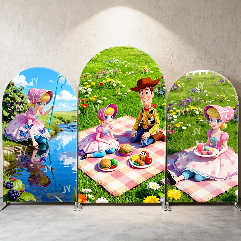 Toy Story Arch Backdrop Cover Pastoral Picnic Woody Girl Scene Kids Birthday Baby Shower Photo Booth Decor Background
Toy Story Arch Backdrop Cover Pastoral Picnic Woody Girl Scene Kids Birthday Baby Shower Photo Booth Decor Background