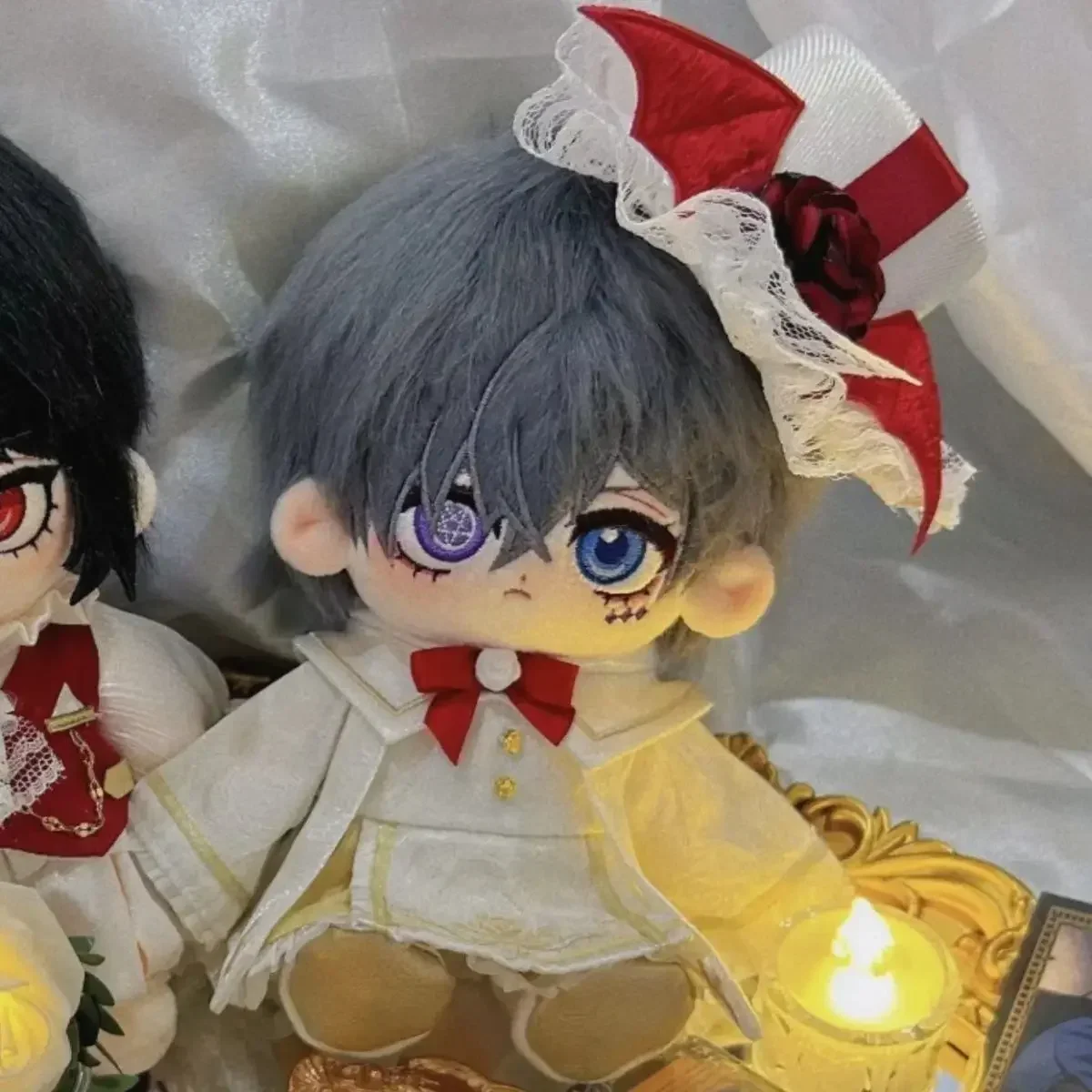 20cm Anime Ciel Phantomhive Black Butler Boy Plush Doll Body Anime Cosplay Dress Up Stuffed Plushie Toys Idol Figures Xmas Gift
20cm Anime Ciel Phantomhive Black Butler Boy Plush Doll Body Anime Cosplay Dress Up Stuffed Plushie Toys Idol Figures Xmas Gift