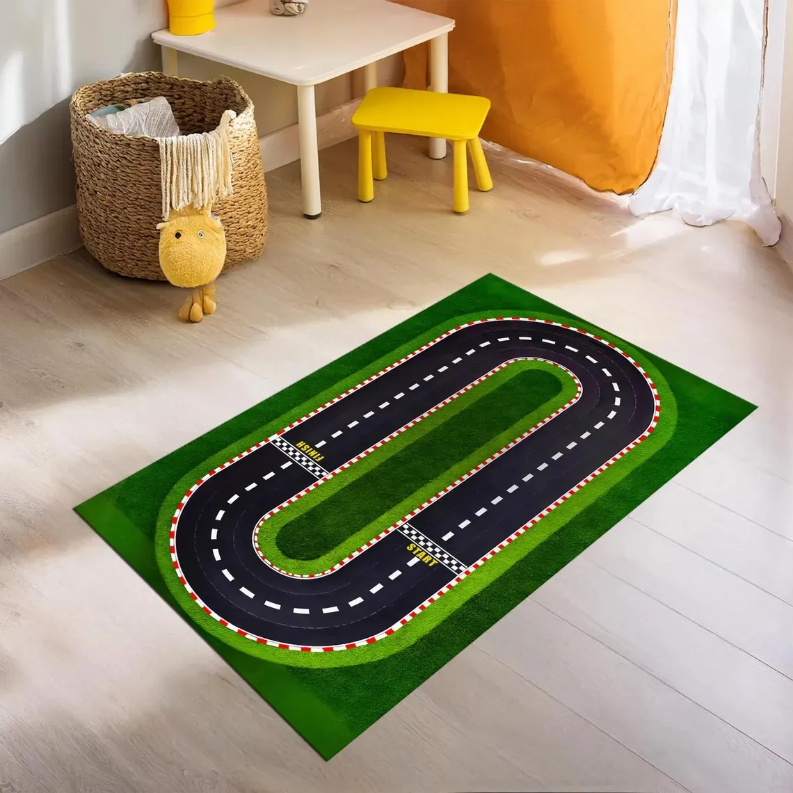Car Play Mat for Boys and Girls Highway City Traffic-Themed Rugs for Kids Toy Cars Kids Rugs for Playroom Non-Slip Kids Play Rug
Car Play Mat for Boys and Girls Highway City Traffic-Themed Rugs for Kids Toy Cars Kids Rugs for Playroom Non-Slip Kids Play Rug