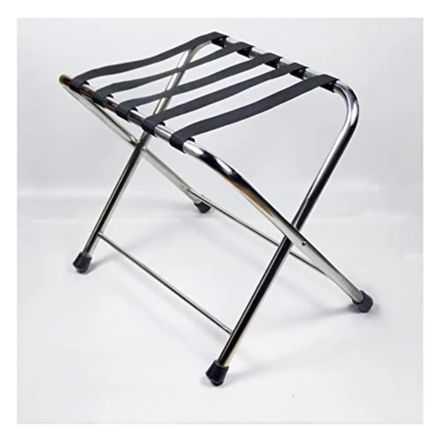 Folding Luggage Rack, romed Metal Suitcase Stand Floor-Standing Multifunctional Clothes Rack with Backrest for Hotel and Apartm
Folding Luggage Rack, romed Metal Suitcase Stand Floor-Standing Multifunctional Clothes Rack with Backrest for Hotel and Apartm