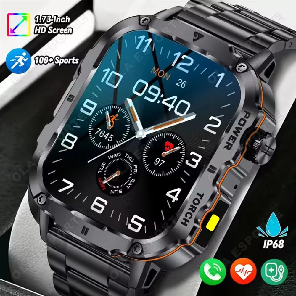 New Smart Watch Men AMOLED Screen Outdoor IP68 Waterproof Bluetooth Call Smartwatch Fitness Sports Watches Sleep Health Monitor
New Smart Watch Men AMOLED Screen Outdoor IP68 Waterproof Bluetooth Call Smartwatch Fitness Sports Watches Sleep Health Monitor