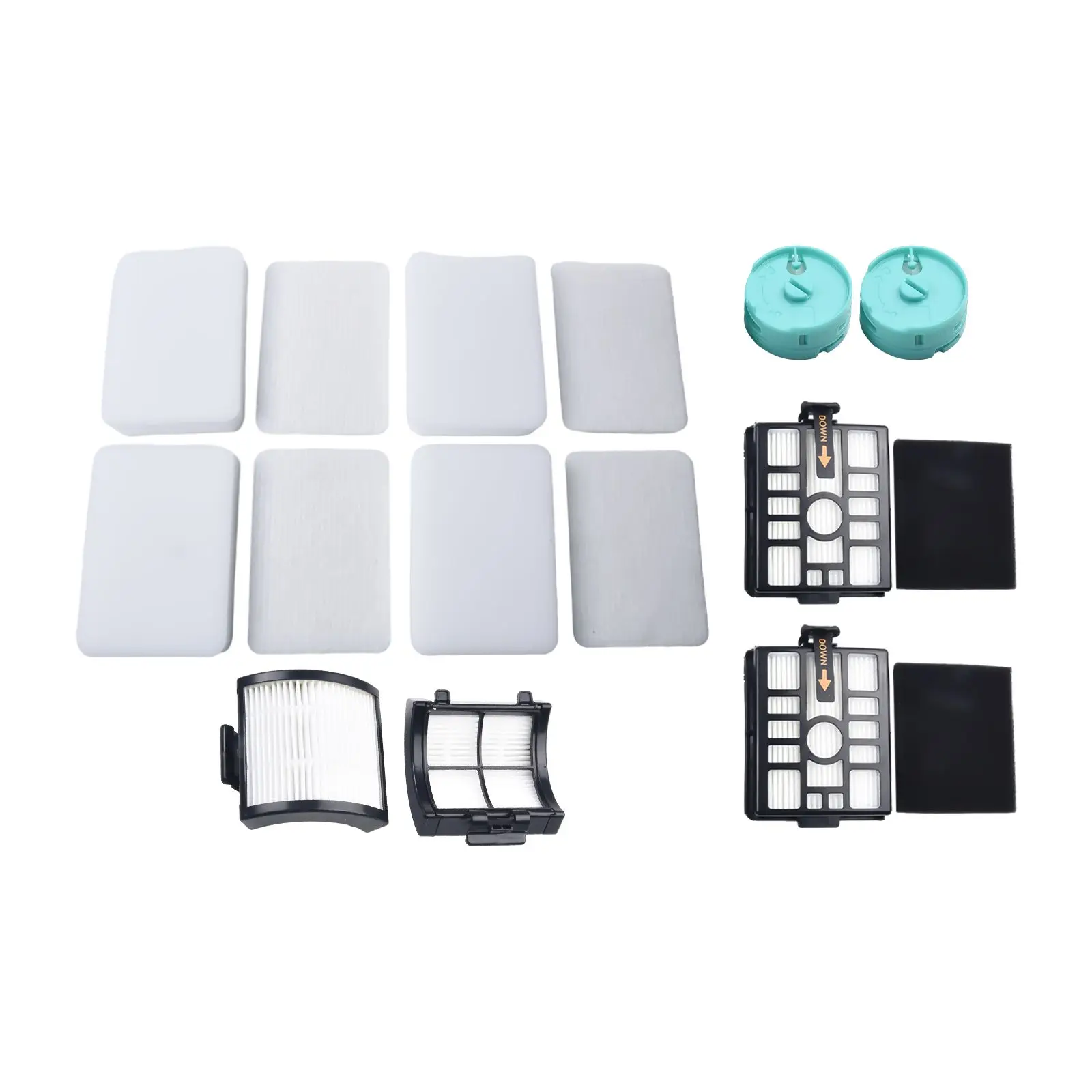 12 Piece Replacement Filter Set for Shark IW3511 For Detect Pro Cordless Vacuum IW1111 Designed to Enhance Vacuum Longevity
12 Piece Replacement Filter Set for Shark IW3511 For Detect Pro Cordless Vacuum IW1111 Designed to Enhance Vacuum Longevity