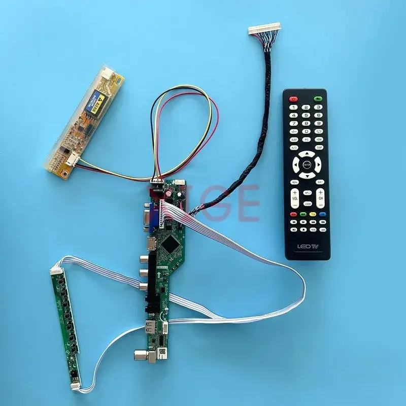 Для LP150E02 LP150E05 LP150E06 LP150E07 Комплект платы драйвера ЖК-дисплея DIY 30-контактный LVDS ТВ Аналоговый 1400*1050 Экран VGA + HDMI + AV + USB + IR 1CCFL
Для LP150E02 LP150E05 LP150E06 LP150E07 Комплект платы драйвера ЖК-дисплея DIY 30-контактный LVDS ТВ Аналоговый 1400*1050 Экран VGA + HDMI + AV + USB + IR 1CCFL