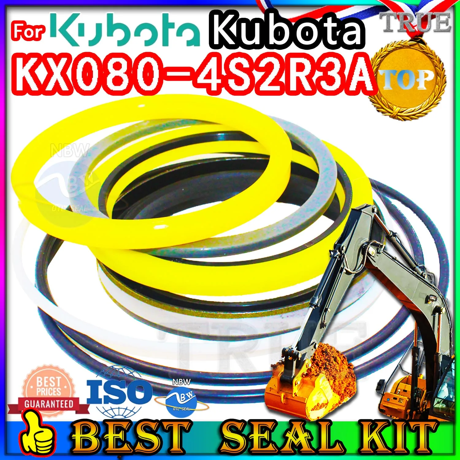 For Kubota KX080-4S2R3A Oil Seal Repair Kit Boom Arm Bucket Excavator Hydraulic Cylinder KX080 4S2R3A Center Swivel Pilot Foot
For Kubota KX080-4S2R3A Oil Seal Repair Kit Boom Arm Bucket Excavator Hydraulic Cylinder KX080 4S2R3A Center Swivel Pilot Foot