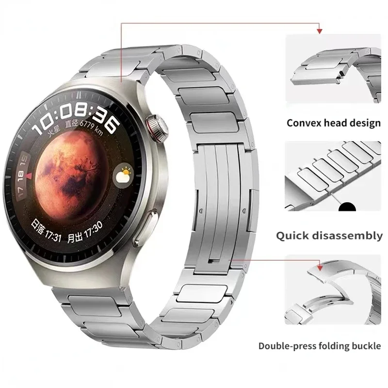 Ремешок из титанового сплава для Huawei Watch 4/4 Pro/3/GT2-3 Pro 2e, легкий браслет для Amazfit GTR4/Stratos 3, 22 мм
Ремешок из титанового сплава для Huawei Watch 4/4 Pro/3/GT2-3 Pro 2e, легкий браслет для Amazfit GTR4/Stratos 3, 22 мм
