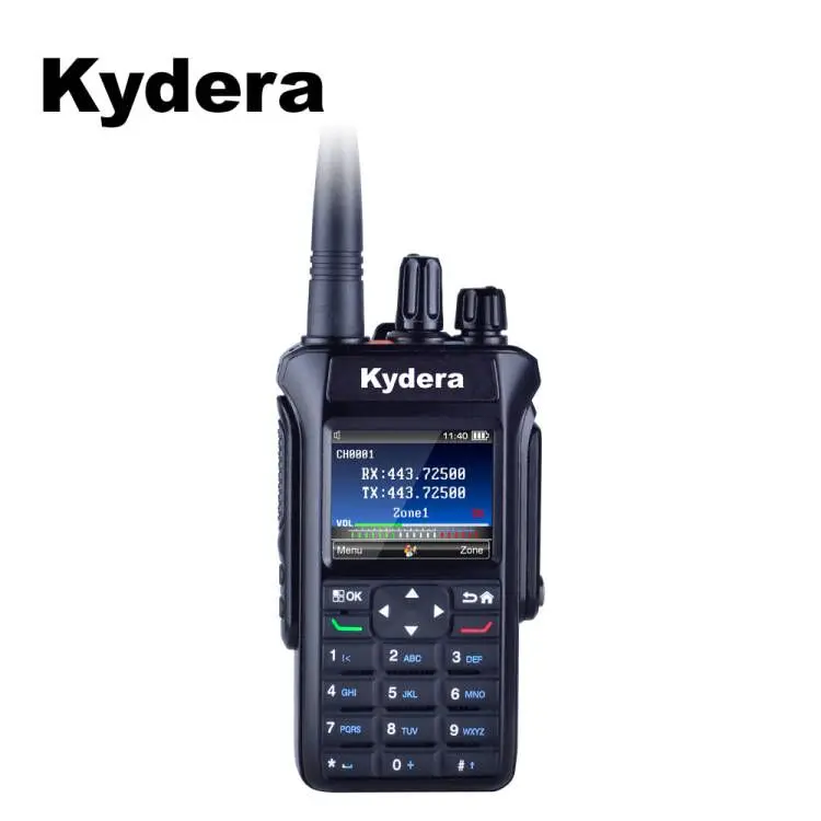 Kydera DR-110 Fully Metal Housing IP67 Waterproof Handheld Vhf Uhf Digital Radio with AES256 Encryption Two Way Radio
Kydera DR-110 Fully Metal Housing IP67 Waterproof Handheld Vhf Uhf Digital Radio with AES256 Encryption Two Way Radio