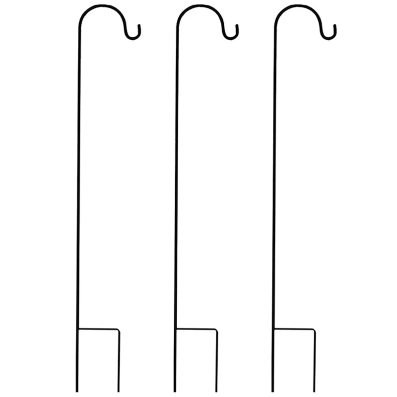 3X Shepherd Hooks Rust Resistant Garden Stake Outdoor Metal Plant Stand Hanger Bird Feeder Pole 120X10x1cm
3X Shepherd Hooks Rust Resistant Garden Stake Outdoor Metal Plant Stand Hanger Bird Feeder Pole 120X10x1cm