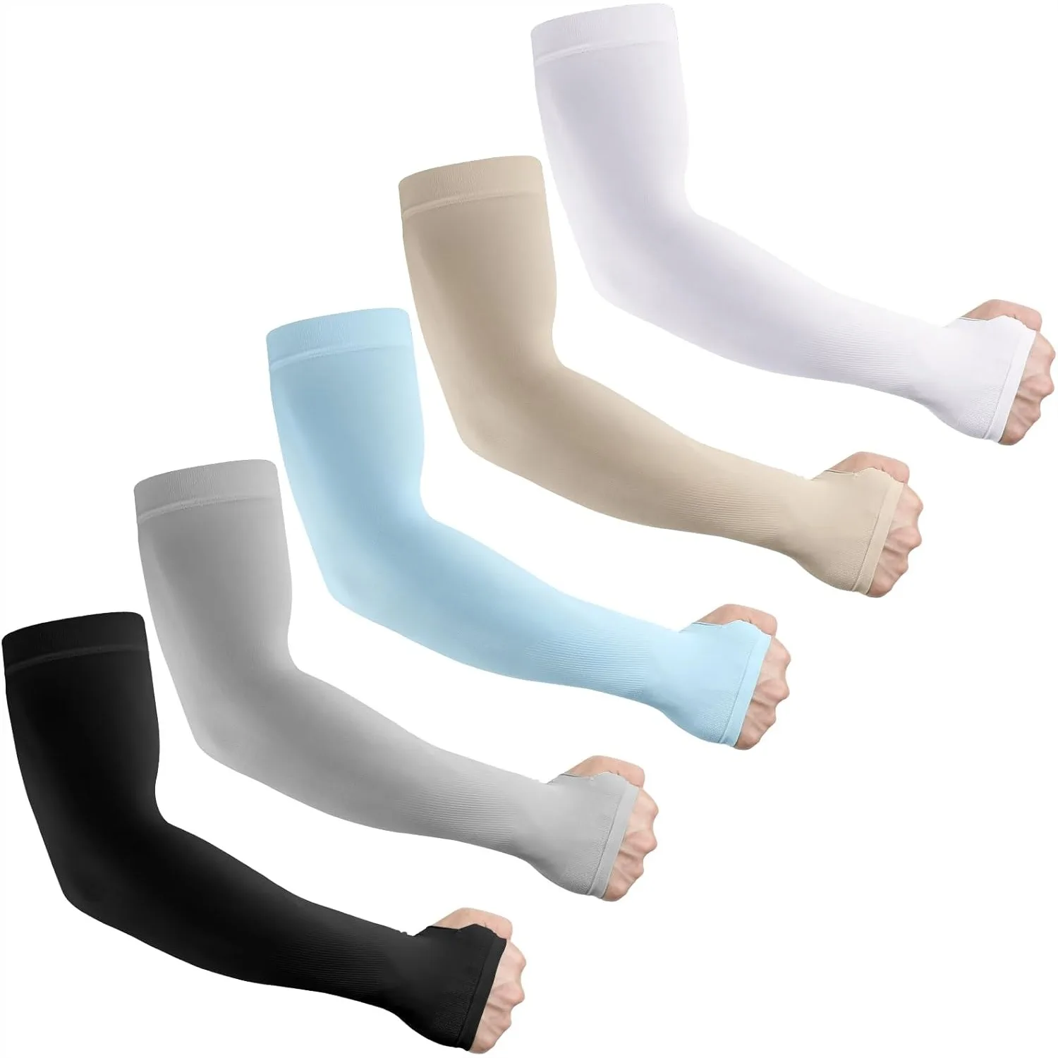 Sun Protection Cooling Arm Sleeves for Men Women, Compression Sleeves for Football Golf Volleyball
Sun Protection Cooling Arm Sleeves for Men Women, Compression Sleeves for Football Golf Volleyball
