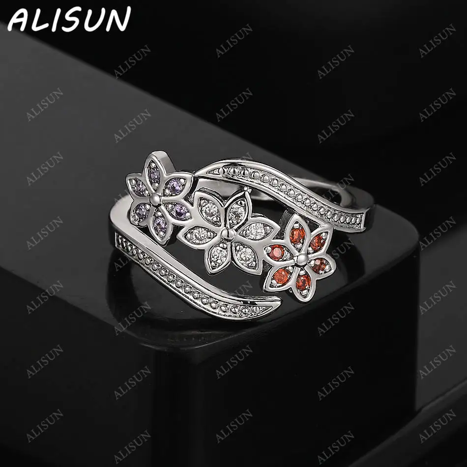 ALISUN 925 Sterling Silver Simple Zircons Open Ring For Women Men Fashion Jewelry Vintage Grace Charm Noble Party Birthday Gifts
ALISUN 925 Sterling Silver Simple Zircons Open Ring For Women Men Fashion Jewelry Vintage Grace Charm Noble Party Birthday Gifts