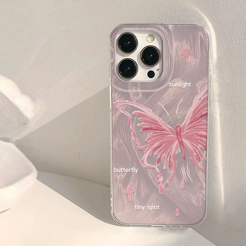 Water Ripple Pink Butterfly Phone Case For IPhone 16 16E 15 14 Plus 13 11 Pro Max Back Cover For IPhone 12 Pro Max XS Max XR 7 8
Water Ripple Pink Butterfly Phone Case For IPhone 16 16E 15 14 Plus 13 11 Pro Max Back Cover For IPhone 12 Pro Max XS Max XR 7 8
