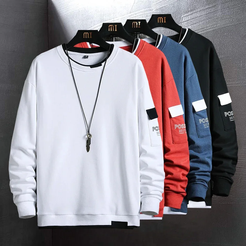 Men Sweatshirts Casual Solid Color Men Fashion Clothing Streetwear Hip Hop Sweatshirts Lightweight Comfort Casual Clothes Men
Men Sweatshirts Casual Solid Color Men Fashion Clothing Streetwear Hip Hop Sweatshirts Lightweight Comfort Casual Clothes Men