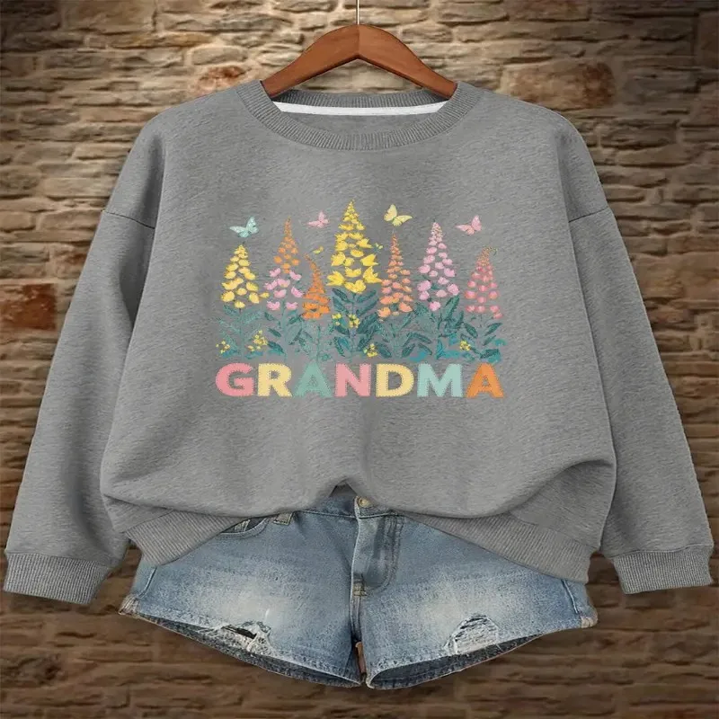 Fall Winter Plus Size Clothes Female Oversize Sweatshirt Women Grandma Stylized Flowers Colorful Art Design Comfortable Trendy
Fall Winter Plus Size Clothes Female Oversize Sweatshirt Women Grandma Stylized Flowers Colorful Art Design Comfortable Trendy