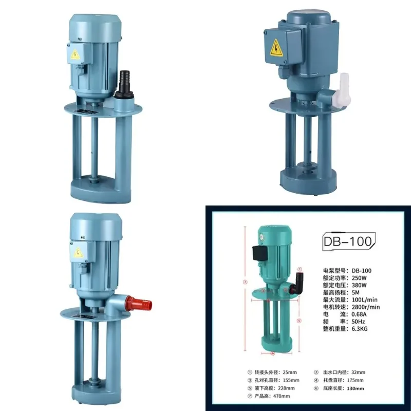 Machine Tool Cooling Oil Pump 250W 100L/MIN Lathe Grinder Water Pump AB-100/DB-100 Three-phase Electric
Machine Tool Cooling Oil Pump 250W 100L/MIN Lathe Grinder Water Pump AB-100/DB-100 Three-phase Electric