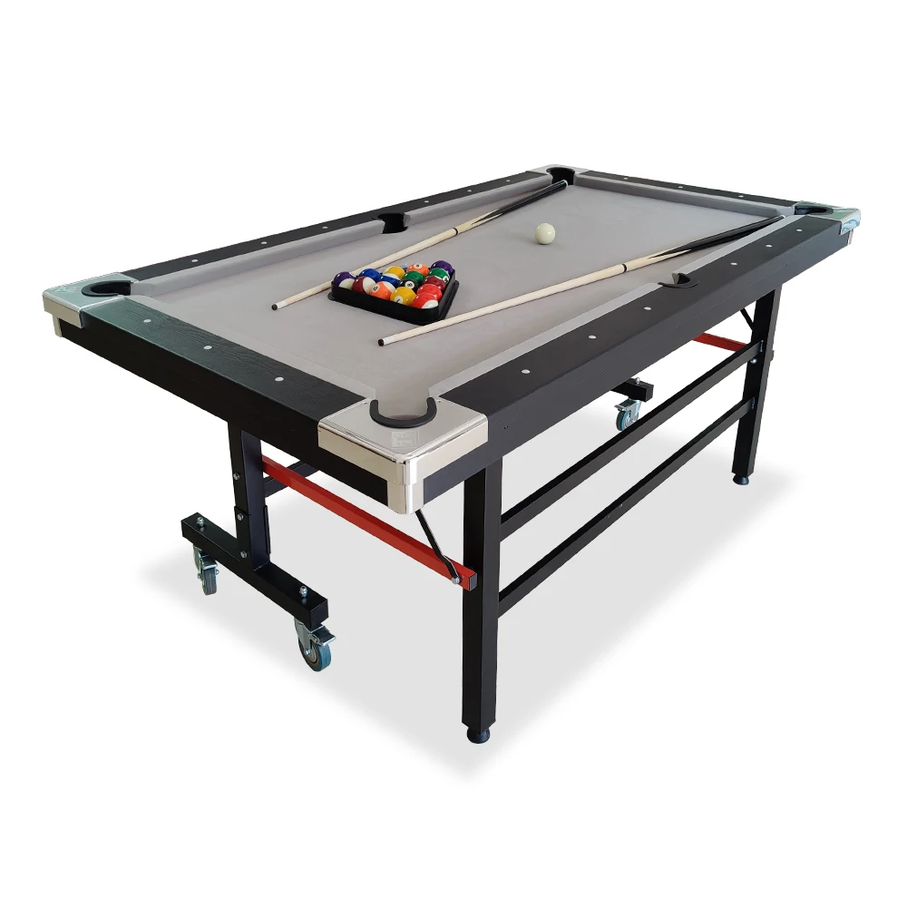 New Design Modern 6ft Lightweight Billiard Table Foldable&Movable Pool Table
New Design Modern 6ft Lightweight Billiard Table Foldable&Movable Pool Table