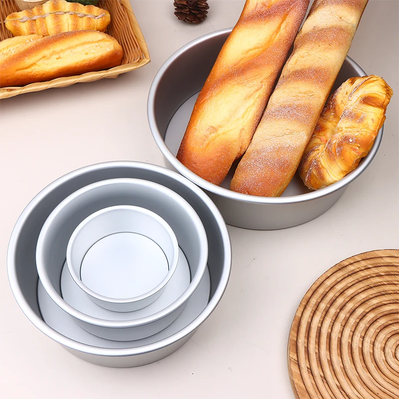 1Pc Round Cake Pan With Removable Base Aluminum DIY Cheesecake Pastry Mould Nonstick Tin Kitchen Cake Mold Tools 4/6/8/10 Inch
1Pc Round Cake Pan With Removable Base Aluminum DIY Cheesecake Pastry Mould Nonstick Tin Kitchen Cake Mold Tools 4/6/8/10 Inch