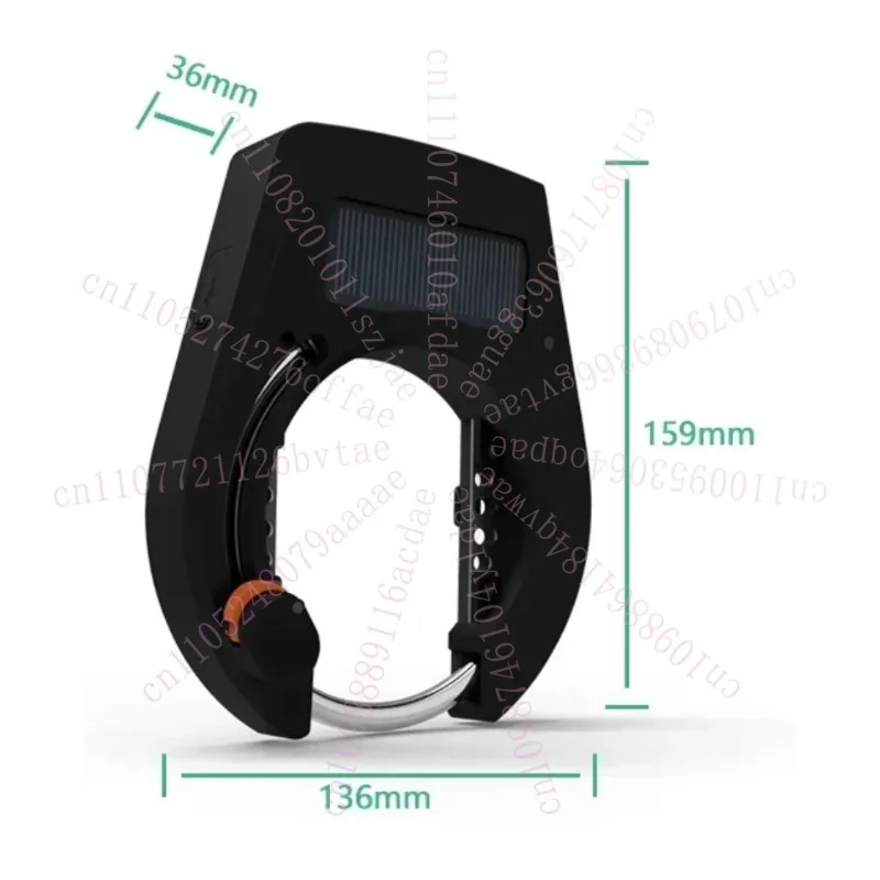 1pcs Bike Smart Lock Bicycle Alarm Lock with APP QR Code Unlock Horseshoe Wheel Lock
1pcs Bike Smart Lock Bicycle Alarm Lock with APP QR Code Unlock Horseshoe Wheel Lock