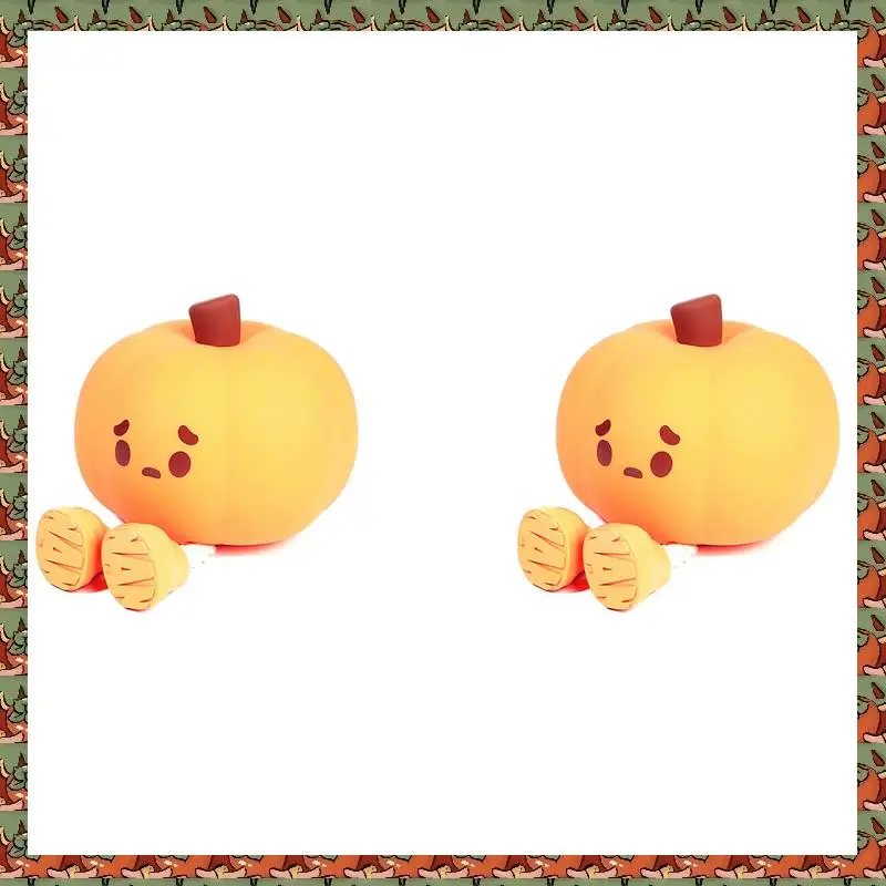 ABLQ 2X Night Light Cute Lamp Pumpkin Touch Sensor Lamp Christmas Night Lamp Silicone LED Rechargeable Lamp 
ABLQ 2X Night Light Cute Lamp Pumpkin Touch Sensor Lamp Christmas Night Lamp Silicone LED Rechargeable Lamp