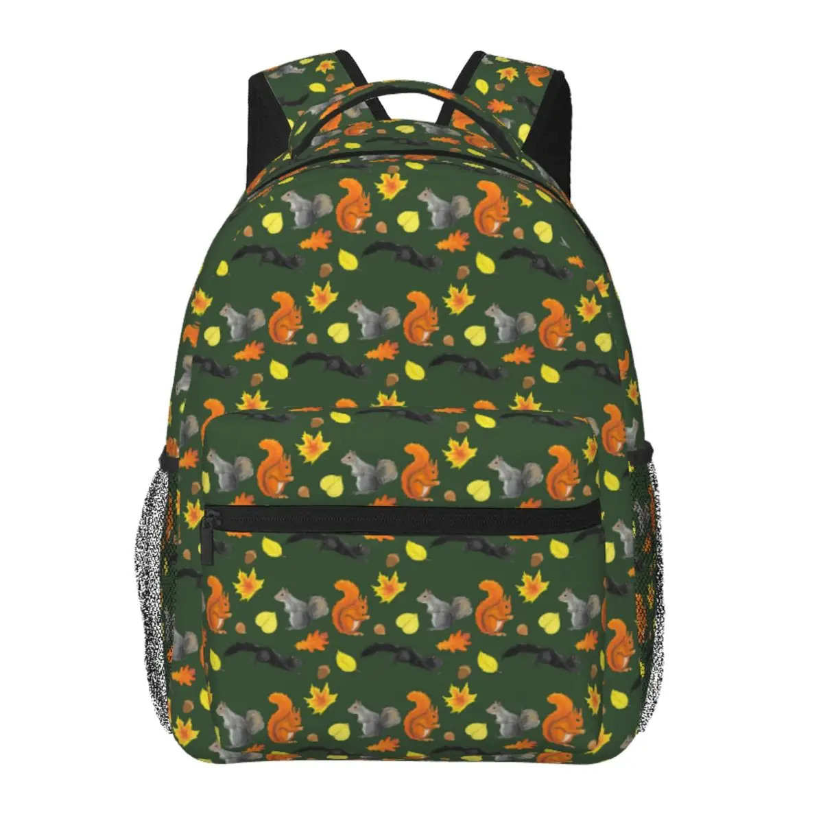 Cute Squirrels In A Forest Pattern Backpack Student Boys Girls BookBag Children School Bag Laptop Shoulder Bags for Men Women
Cute Squirrels In A Forest Pattern Backpack Student Boys Girls BookBag Children School Bag Laptop Shoulder Bags for Men Women