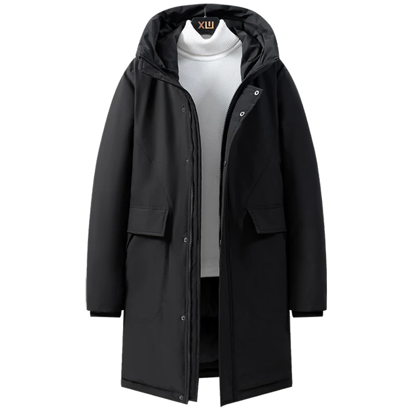 New Brand Winter Jacket Men Parkas Thicken Warm Winter Coat Mens Solid Color Hooded Long Parka Fashion Cotton Padded Windbreaker
New Brand Winter Jacket Men Parkas Thicken Warm Winter Coat Mens Solid Color Hooded Long Parka Fashion Cotton Padded Windbreaker