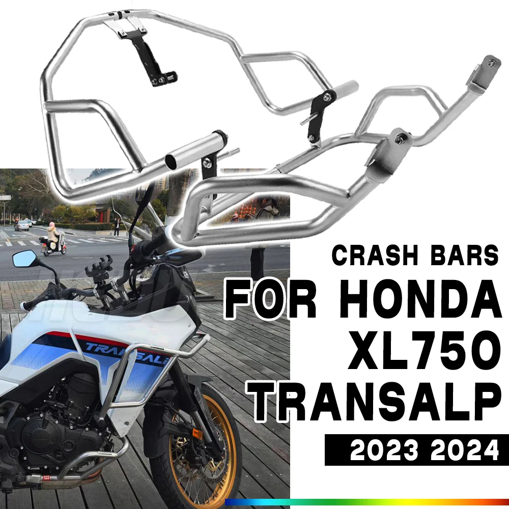 For HONDA XL750 XL 750 TRANSALP 750 2023 2024 Engine Guard Highway Crash Bars Bumper Stunt Cage Motorcycle Frame Protection Bars
For HONDA XL750 XL 750 TRANSALP 750 2023 2024 Engine Guard Highway Crash Bars Bumper Stunt Cage Motorcycle Frame Protection Bars