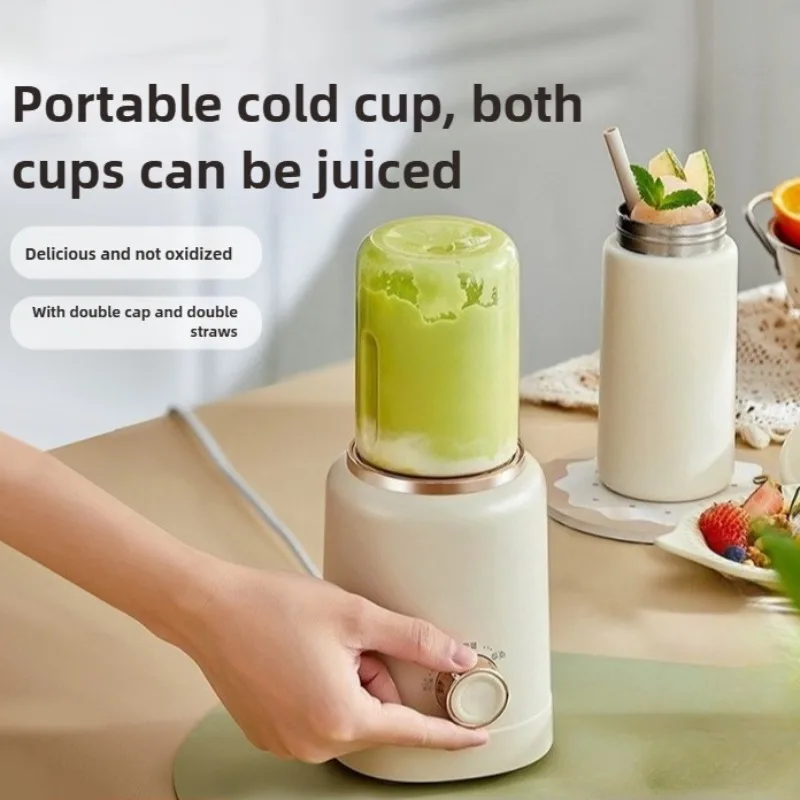 Portable 6-Blade Ice Crusher Blender - Dual Insulated Cups, Electric Juicer & Smoothie Maker for Shakes, Food Processor
Portable 6-Blade Ice Crusher Blender - Dual Insulated Cups, Electric Juicer & Smoothie Maker for Shakes, Food Processor