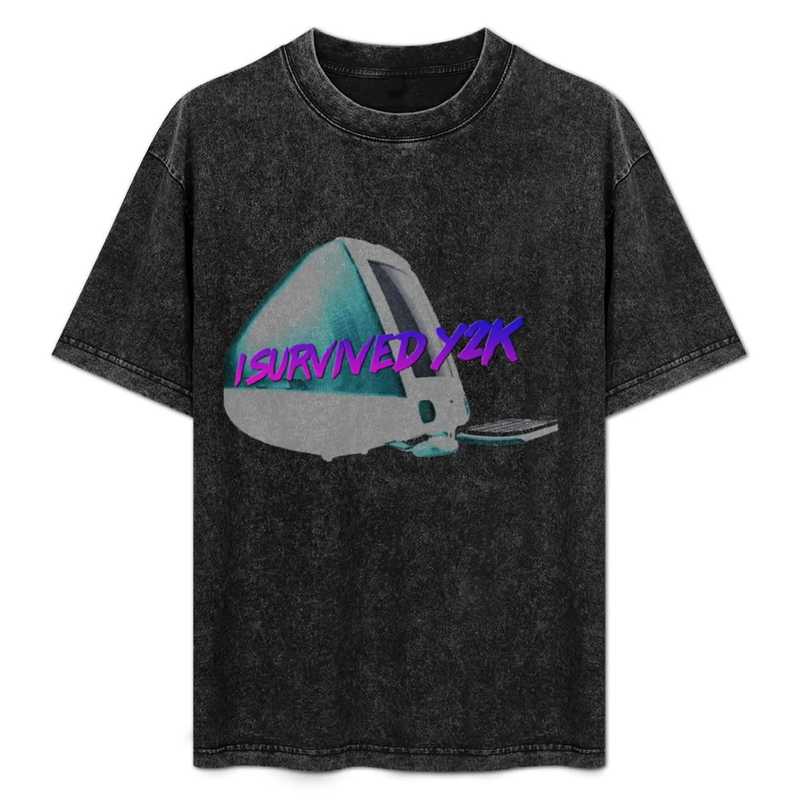 I Survived Y2K T-Shirt Casual Graphic Print Tee
I Survived Y2K T-Shirt Casual Graphic Print Tee