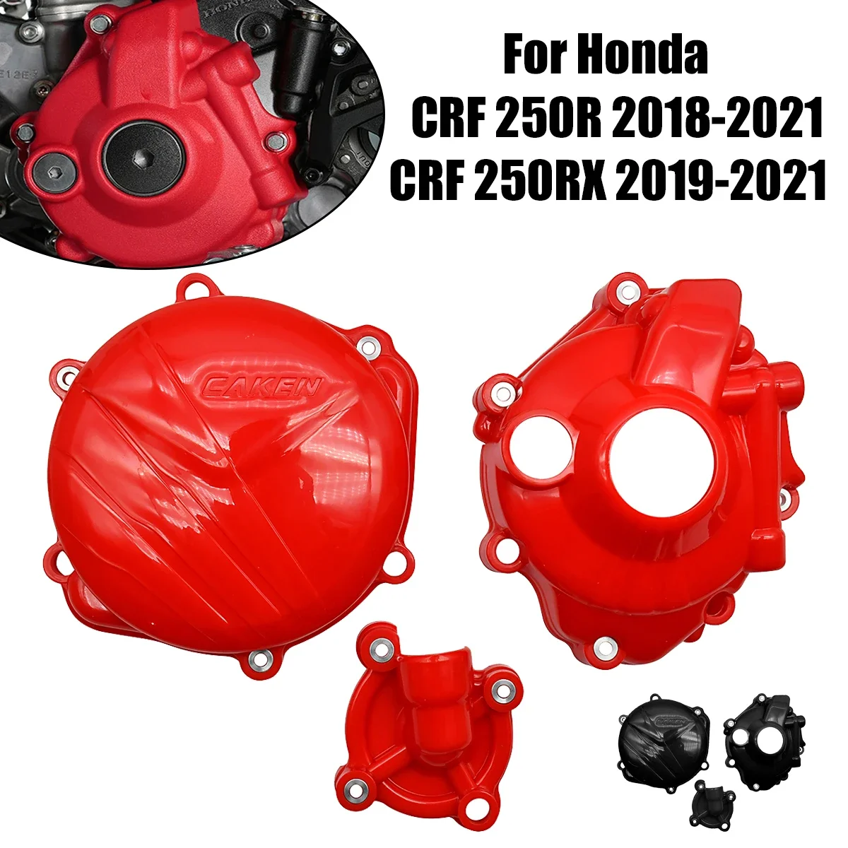 Motorcycle Ignition Guard Water Pump Cover Clutch Protector For Honda CRF250R 2018-2021 CRF250RX 2018-2020 2021 Universal Parts
Motorcycle Ignition Guard Water Pump Cover Clutch Protector For Honda CRF250R 2018-2021 CRF250RX 2018-2020 2021 Universal Parts