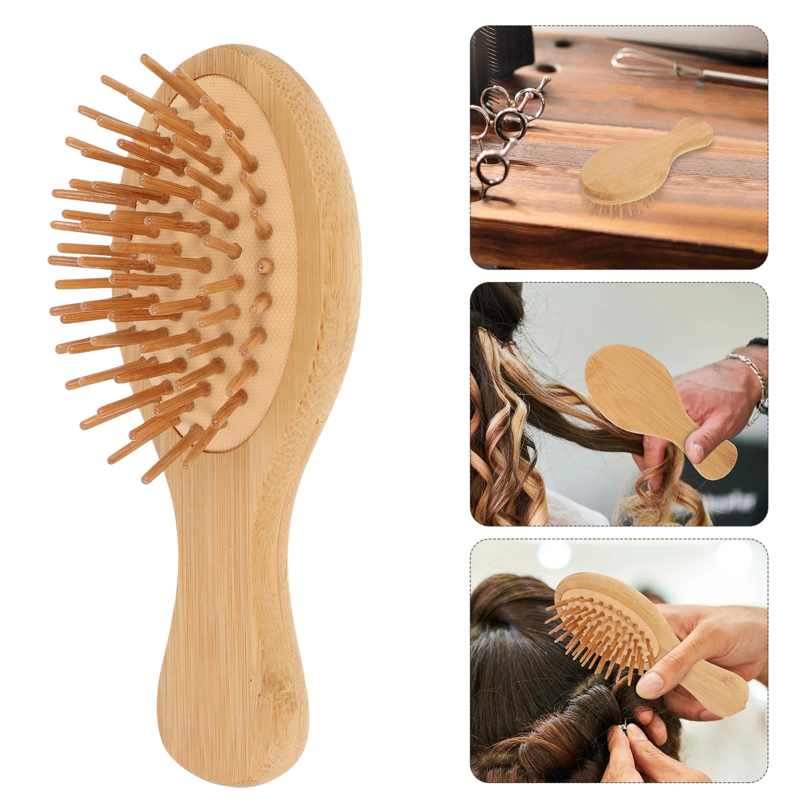 2pcs Massage Portable Lightweight Hairdressing Combs For Scalp Circulation Relief Mini Airbag Combs Wooden Travel
2pcs Massage Portable Lightweight Hairdressing Combs For Scalp Circulation Relief Mini Airbag Combs Wooden Travel