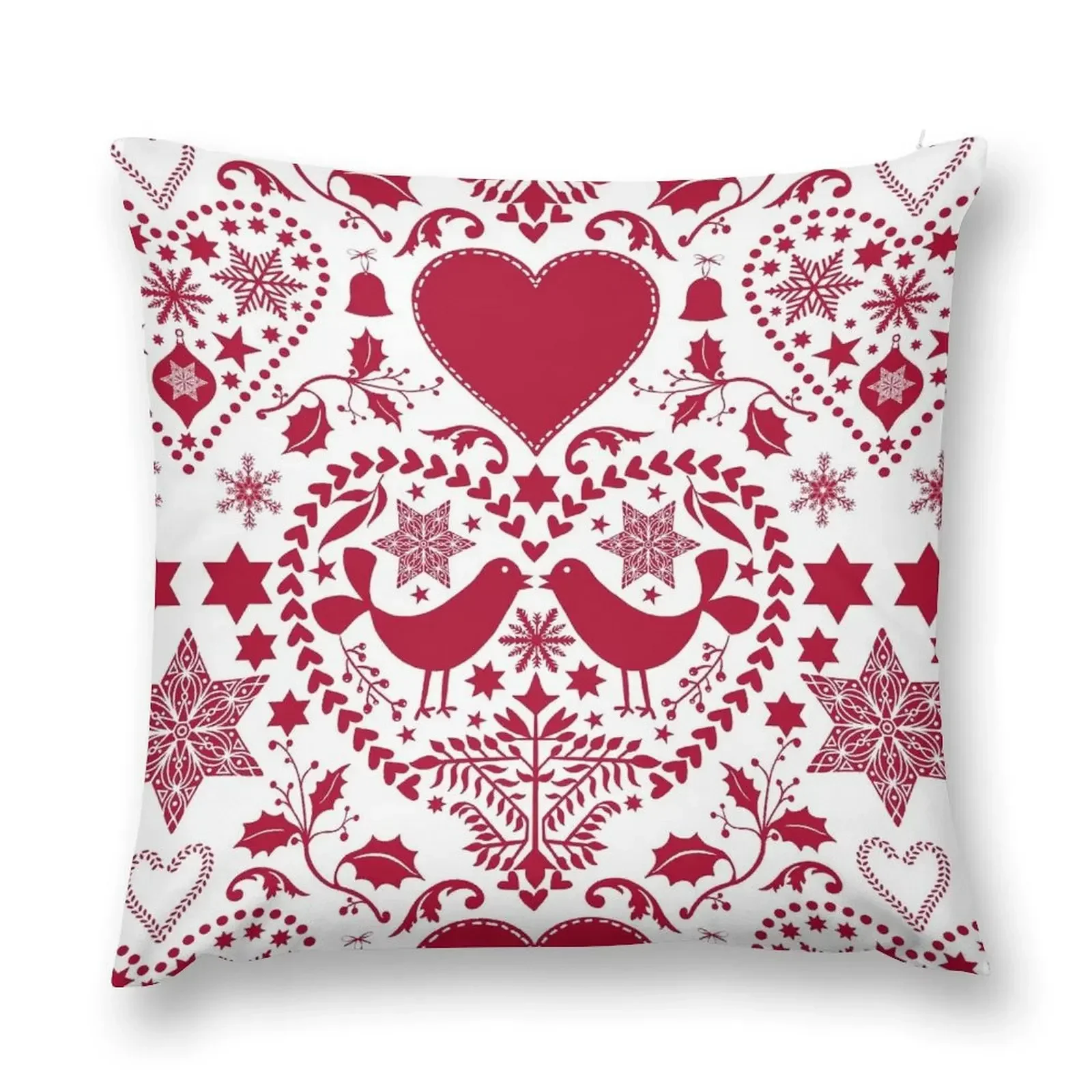 Scandinavian Folk Art With Birds Red White Pattern Throw Pillow anime girl Sofa Cushion Sofa Cover pillow
Scandinavian Folk Art With Birds Red White Pattern Throw Pillow anime girl Sofa Cushion Sofa Cover pillow