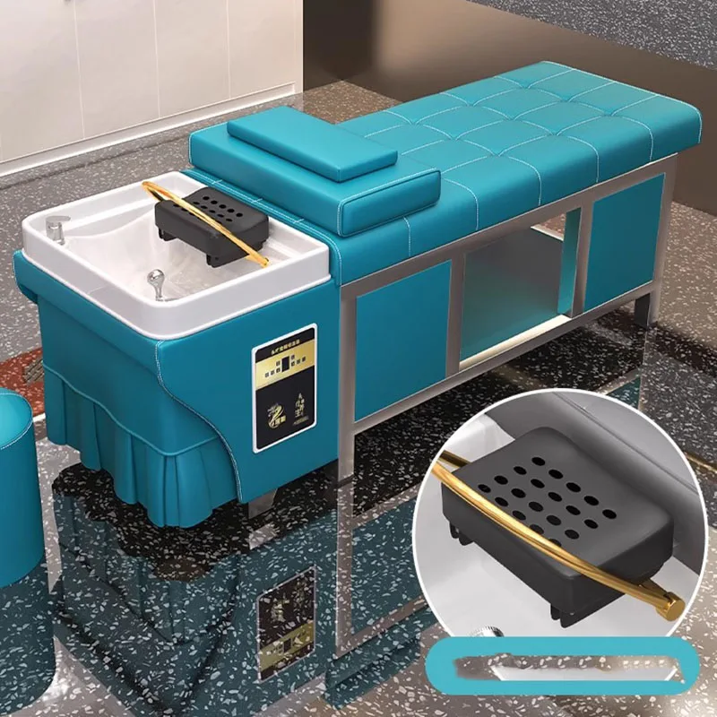 Hair Spa Machine Washing Bed Salon Chair Stylist Men's Shaving Makeup Professional Interior Massage Stock Headspa Table Water
Hair Spa Machine Washing Bed Salon Chair Stylist Men's Shaving Makeup Professional Interior Massage Stock Headspa Table Water