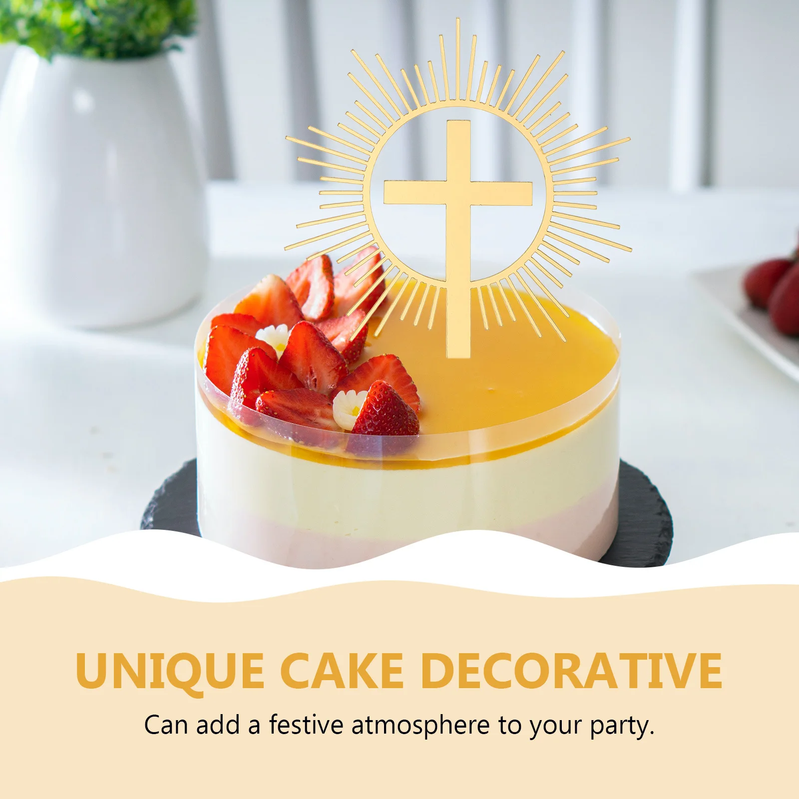 10Pcs Acrylic Cross Cake Toppers Waterproof Creative Inserts for Cakes Ice Cream Wedding Dessert Decorations
10Pcs Acrylic Cross Cake Toppers Waterproof Creative Inserts for Cakes Ice Cream Wedding Dessert Decorations