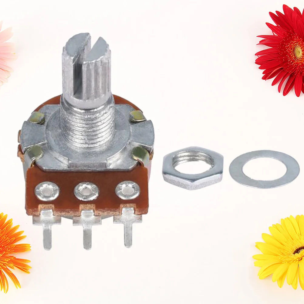 B10k Potentiometer Audio Potentiometers Full Size Long Knurled Split Shaft Guitar Volume Tone Control Guitar Amp
B10k Potentiometer Audio Potentiometers Full Size Long Knurled Split Shaft Guitar Volume Tone Control Guitar Amp