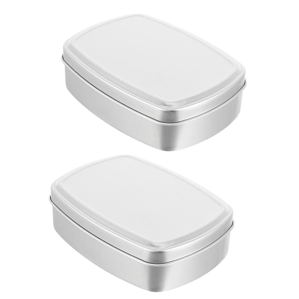 2Pcs Aluminum Box for Balm Cream Soap 90ml Capacity Square Travel Case Portable Soap Holder Mini Tin Storage Container
2Pcs Aluminum Box for Balm Cream Soap 90ml Capacity Square Travel Case Portable Soap Holder Mini Tin Storage Container