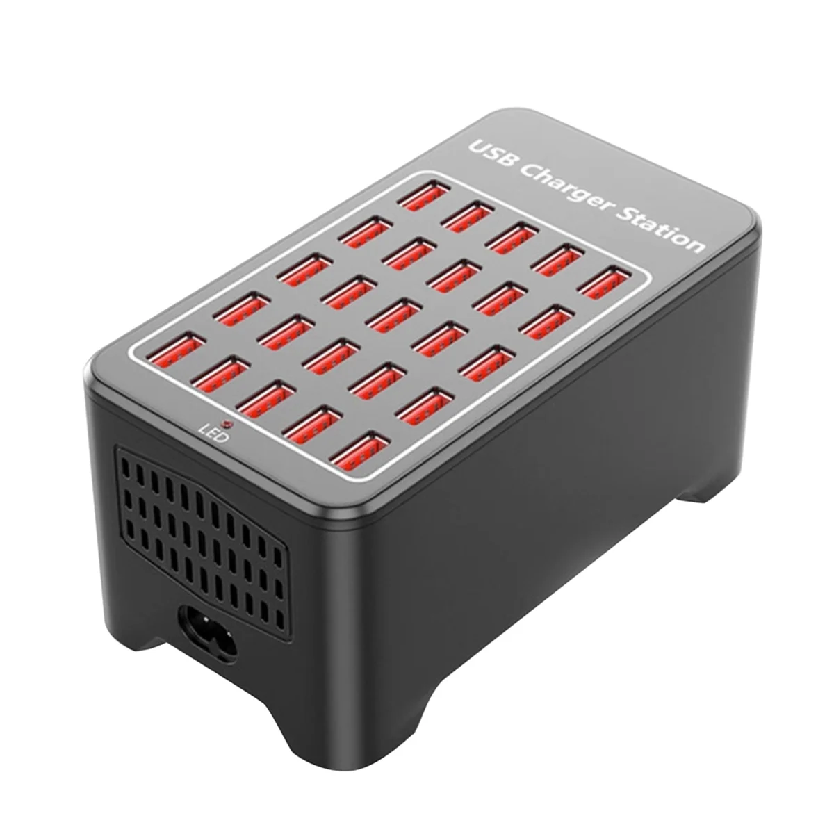 T06C-USB Charger 25 Ports HUB 150W Universal Wall Desktop Fast Charging Station Dock for Mobile Phone Power Adapter EU Plug
T06C-USB Charger 25 Ports HUB 150W Universal Wall Desktop Fast Charging Station Dock for Mobile Phone Power Adapter EU Plug