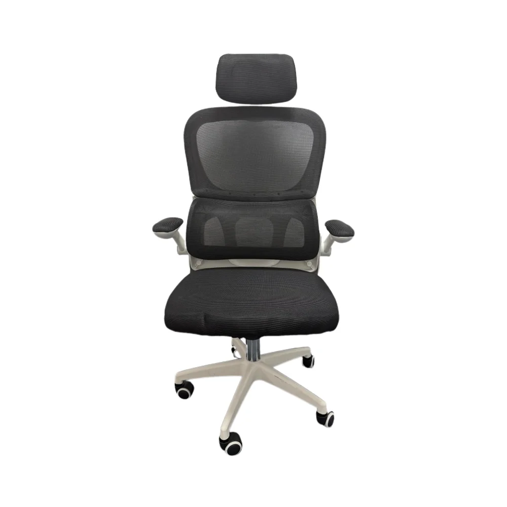 Modern Ergonomic Office Chair with Adjustable Lumbar Support Mesh Desk Chair for Home or Office Featuring Headrest Armrests
Modern Ergonomic Office Chair with Adjustable Lumbar Support Mesh Desk Chair for Home or Office Featuring Headrest Armrests