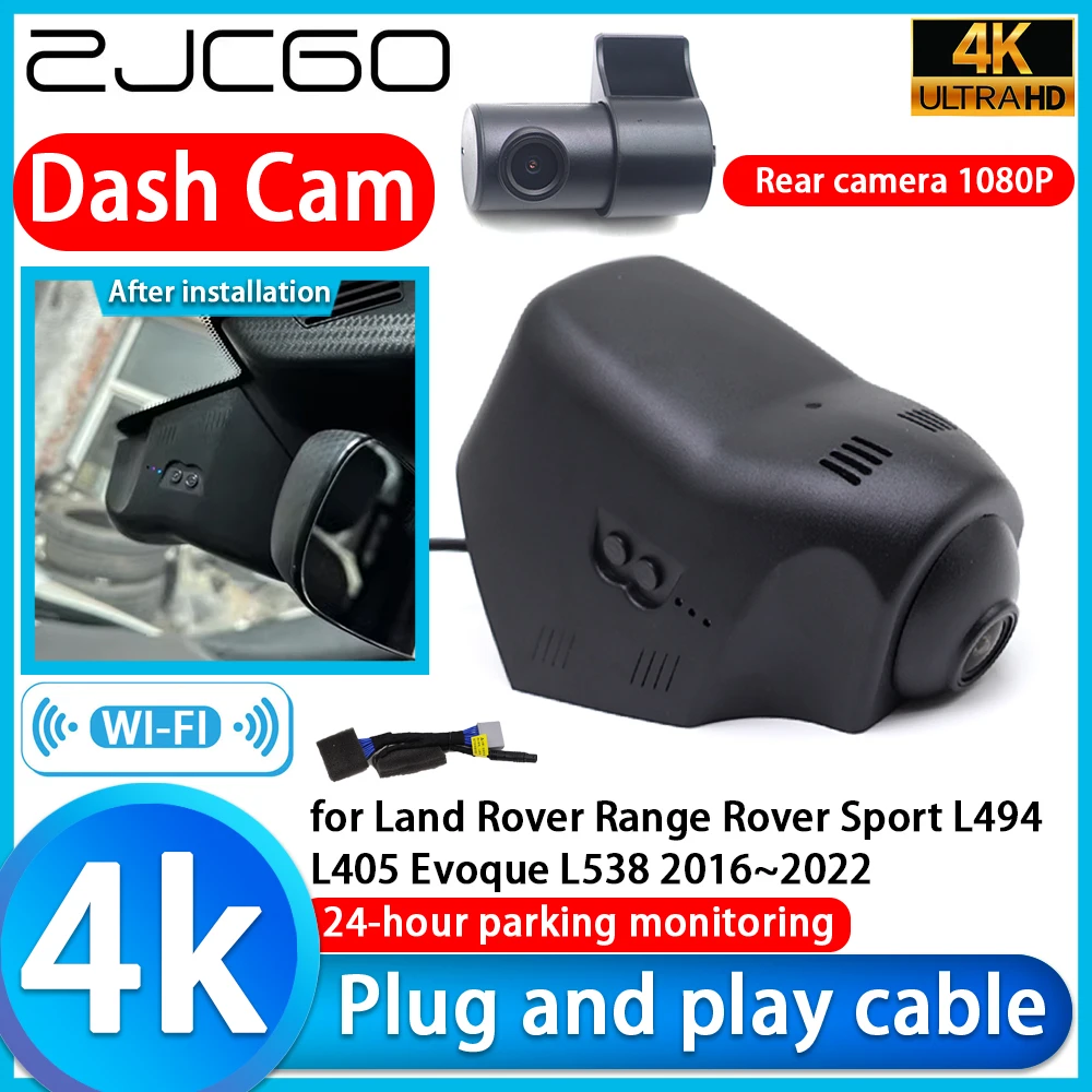 Видеорегистратор ZJCGO 4K UHD для Land Rover Range Rover Sport L494 L405 Evoque L538 2016 ~ 2022
Видеорегистратор ZJCGO 4K UHD для Land Rover Range Rover Sport L494 L405 Evoque L538 2016 ~ 2022