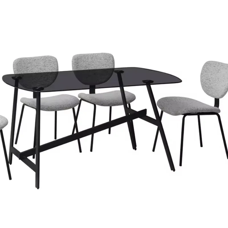 Glass dining table Deluxe dining table set dining table
Glass dining table Deluxe dining table set dining table