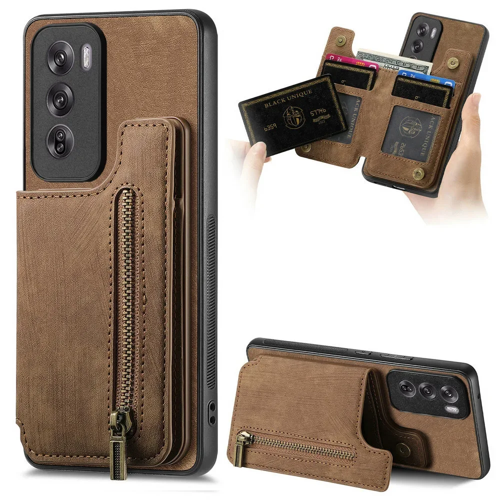Pop For Oppo Reno 12 Pro 5G 2024 Luxury Case Zipper Card Leather Bumper Funda Reno12 Pro Case Phone Reno 12Pro Magnetic Back Cov
Pop For Oppo Reno 12 Pro 5G 2024 Luxury Case Zipper Card Leather Bumper Funda Reno12 Pro Case Phone Reno 12Pro Magnetic Back Cov