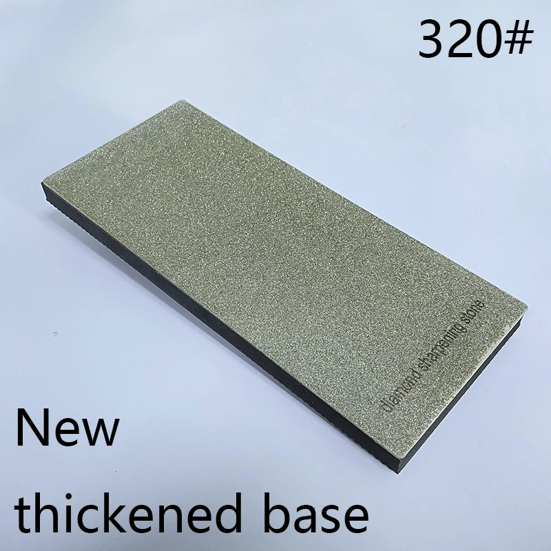 New Thickened Non-slip Base Knife Accessories Sharpener Diamond Sharpening Stone Whetstone Kitchen Household Items Grinding Tool
New Thickened Non-slip Base Knife Accessories Sharpener Diamond Sharpening Stone Whetstone Kitchen Household Items Grinding Tool