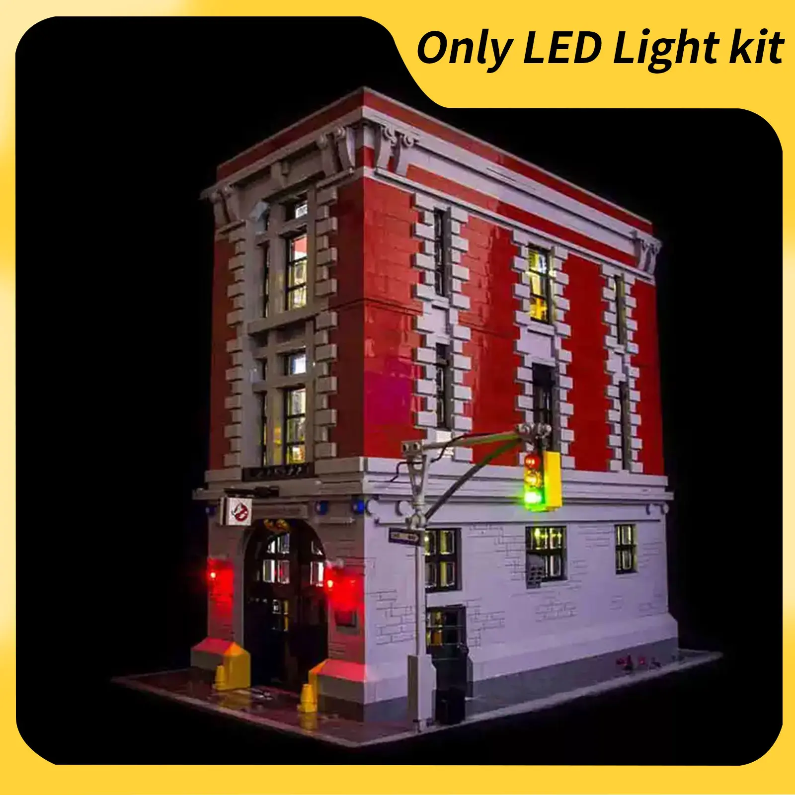 Комплект светодиодного освещения LYBMTWF, совместимый с конструктором Lego 75827 City Street (не включает модельные блоки)
Комплект светодиодного освещения LYBMTWF, совместимый с конструктором Lego 75827 City Street (не включает модельные блоки)