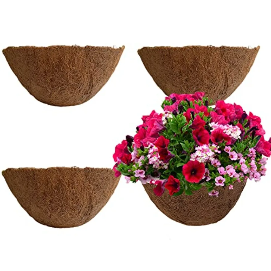 Coco Liner for Hanging Basket 20 Inch Round 100% Natural Planter Liner Replacement Plant Basket Liners Coco Fiber Liner for Gar
Coco Liner for Hanging Basket 20 Inch Round 100% Natural Planter Liner Replacement Plant Basket Liners Coco Fiber Liner for Gar