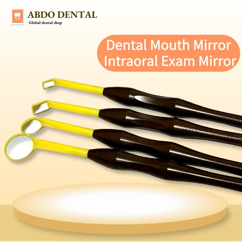 4Sizes Dental Single-Sided Mouth Mirror Plastic Super HD Scratch-Resistant Ruler Reusable Waterproof Fog Micro Mirror
4Sizes Dental Single-Sided Mouth Mirror Plastic Super HD Scratch-Resistant Ruler Reusable Waterproof Fog Micro Mirror