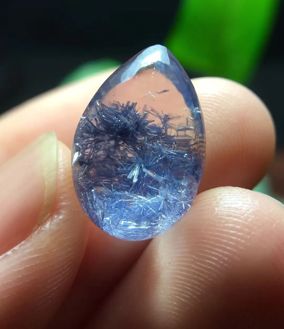 Natural Blue Rutilated Dumortierite Quartz Pendant 18*12.3*8.7mm Clear Flower Necklace Gold Jewelry AAAAAAA
Natural Blue Rutilated Dumortierite Quartz Pendant 18*12.3*8.7mm Clear Flower Necklace Gold Jewelry AAAAAAA