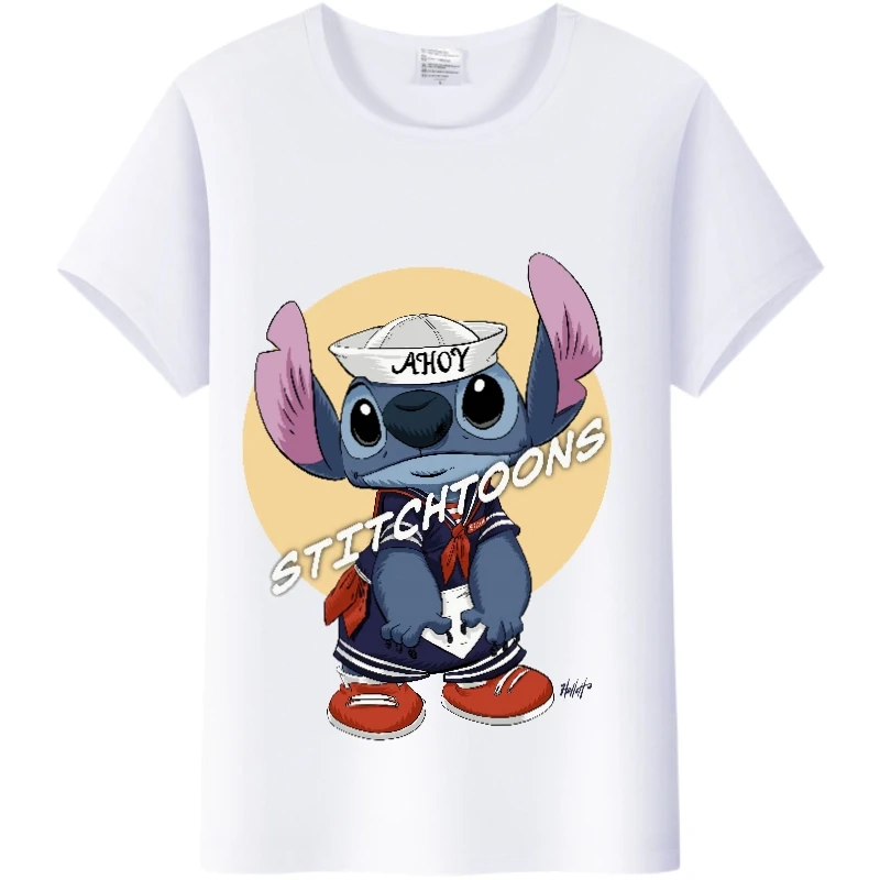 Kawaii футболка женская одежда летняя женская футболка с коротким рукавом Disney Lilo Stitch мультфильм мужская футболка большого размера женские топы в стиле Харадзюку
Kawaii футболка женская одежда летняя женская футболка с коротким рукавом Disney Lilo Stitch мультфильм мужская футболка большого размера женские топы в стиле Харадзюку