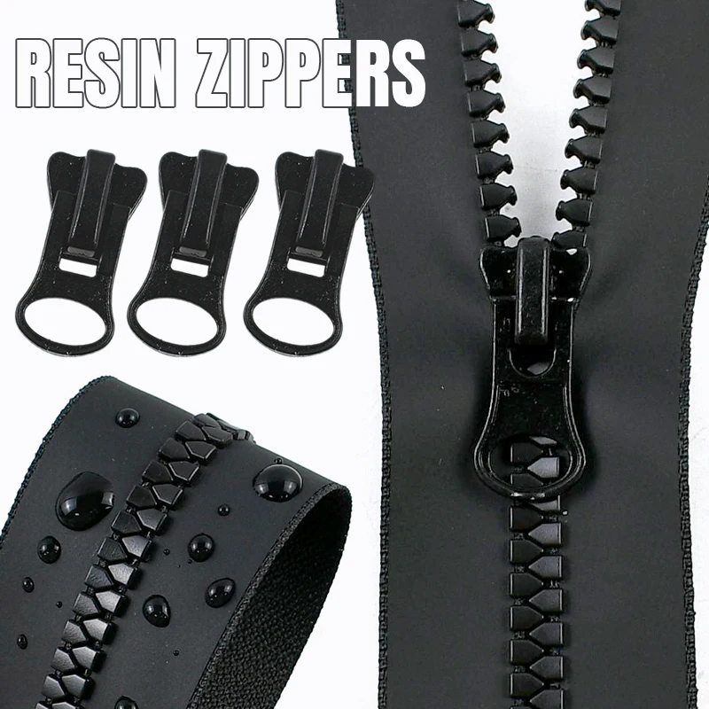 1-10Meters Waterproof Resin Zipper with Sliders #5 #8 for Clothes Tent Bag Sewing Replace Zip DIY Accessories
1-10Meters Waterproof Resin Zipper with Sliders #5 #8 for Clothes Tent Bag Sewing Replace Zip DIY Accessories