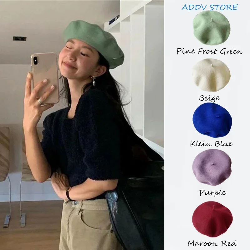 Premium Quality Women's Wool Beret with Small Gold Buckle and Warm Australian Wool Lining
Premium Quality Women's Wool Beret with Small Gold Buckle and Warm Australian Wool Lining