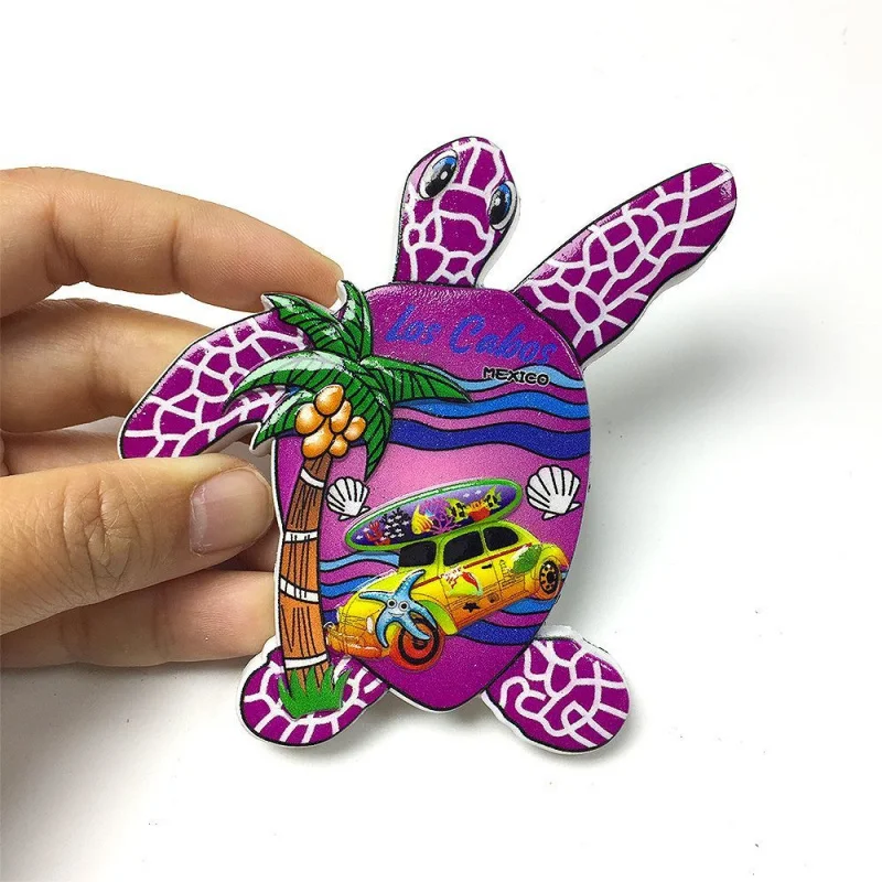 Yucatan Peninsula Mexico Cancun Cultural and Creative Turtle Magnetic Refrigerator Magnet Hot Style Exquisite Strong Magnetic Tr
Yucatan Peninsula Mexico Cancun Cultural and Creative Turtle Magnetic Refrigerator Magnet Hot Style Exquisite Strong Magnetic Tr