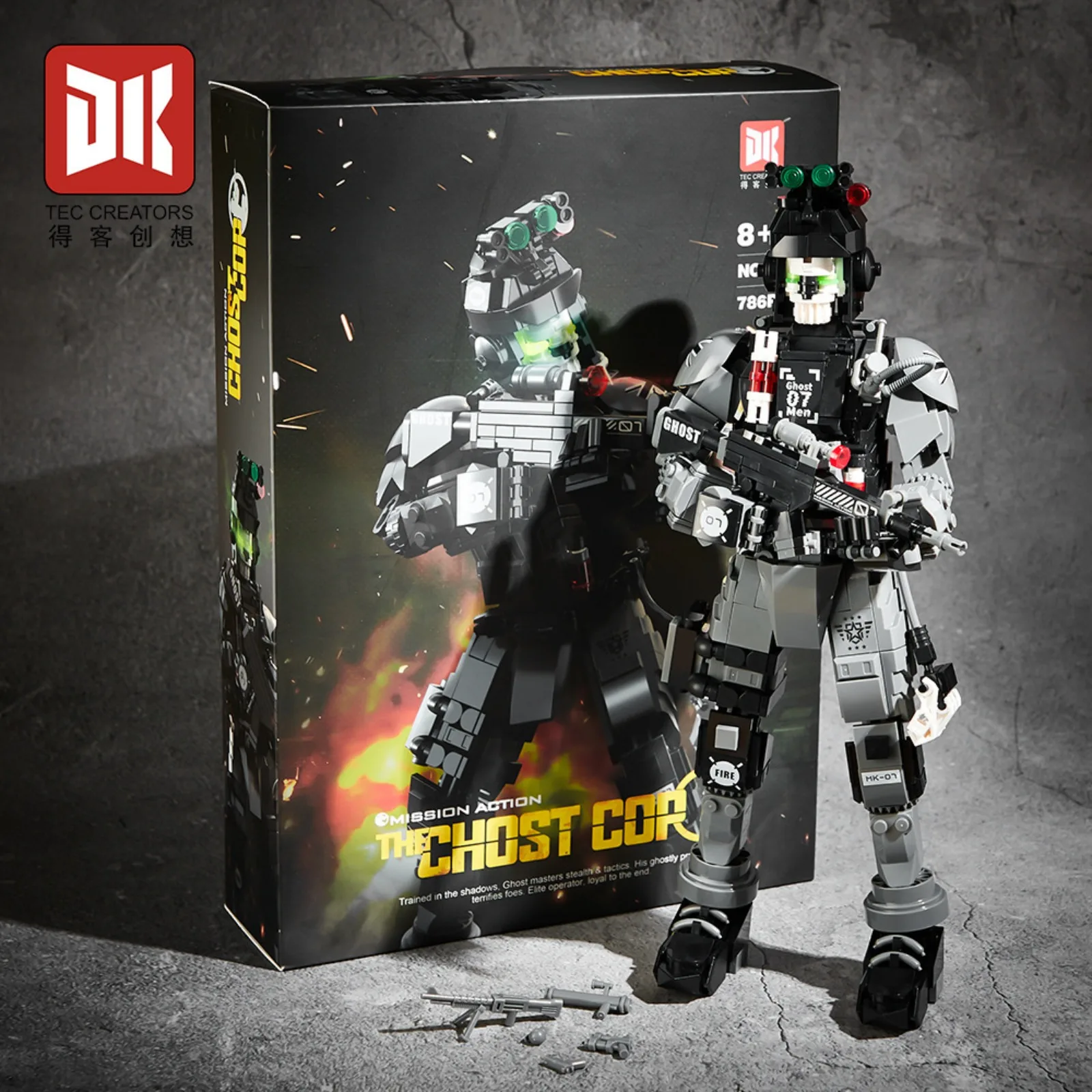 Deke 2010-1 Police Mech Building Blocks High Difficulty Model Toy for Kids Birthday Gift
Deke 2010-1 Police Mech Building Blocks High Difficulty Model Toy for Kids Birthday Gift