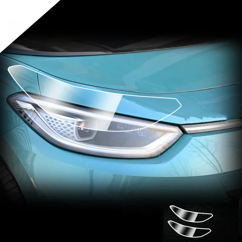 2pcs Car Front Headlamp Film for Volkswagen VW ID3 ID.3 Tpu Transparent Protect Film Exterior Accessories Lamp Strip Car Sticker
2pcs Car Front Headlamp Film for Volkswagen VW ID3 ID.3 Tpu Transparent Protect Film Exterior Accessories Lamp Strip Car Sticker