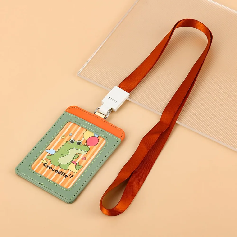 Portable Capybara Lanyard Card Holder Cute Animals Leather Credentials Holder Colorful Anime Cover Students
Portable Capybara Lanyard Card Holder Cute Animals Leather Credentials Holder Colorful Anime Cover Students